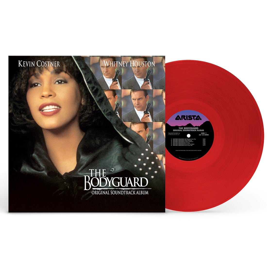 The Bodyguard (1992) Soundtrack - Whitney Houston [Colour vinyl]
