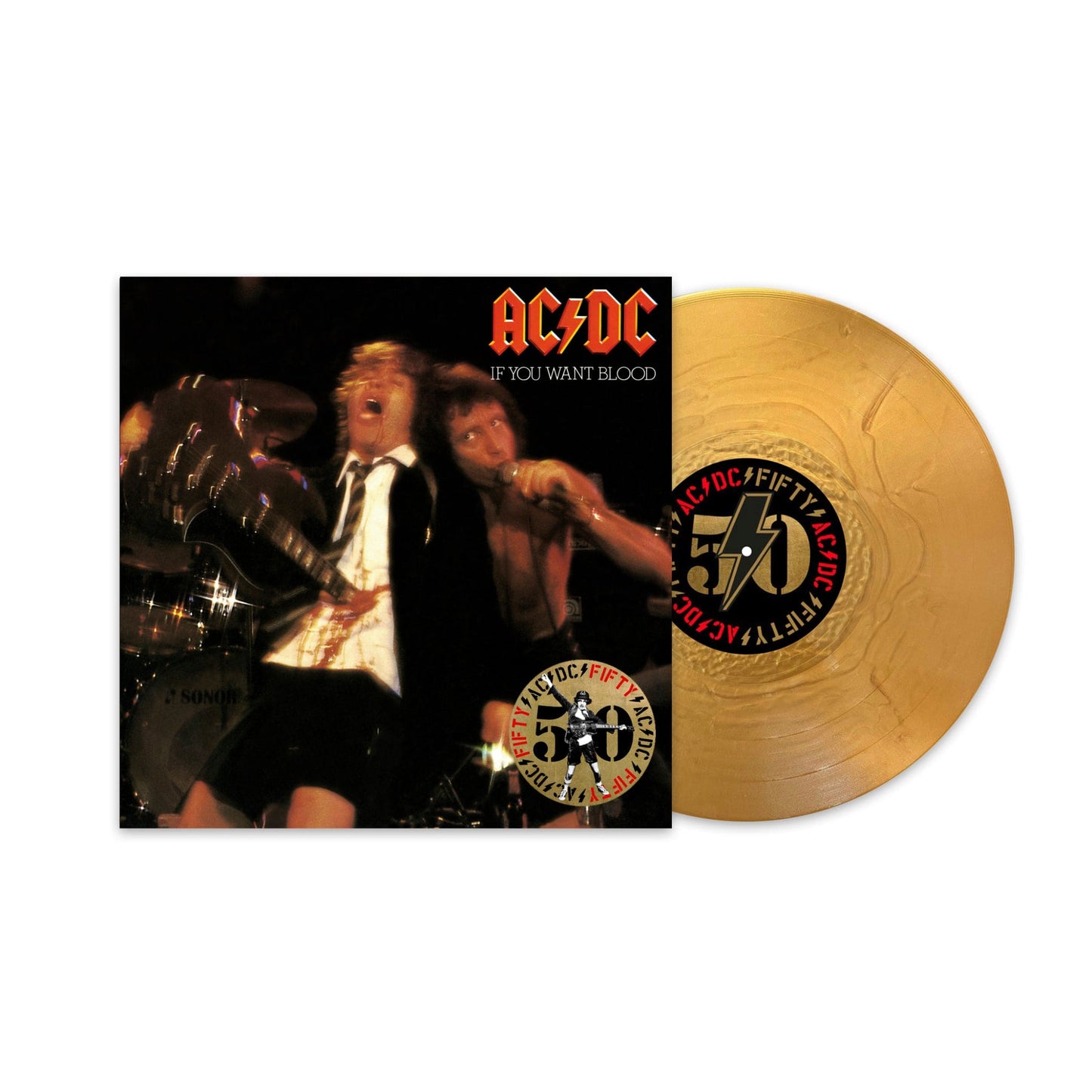 If You Want Blood, You've Got It (50th Anniversary Gold Edition) - AC/DC [Colour Vinyl]