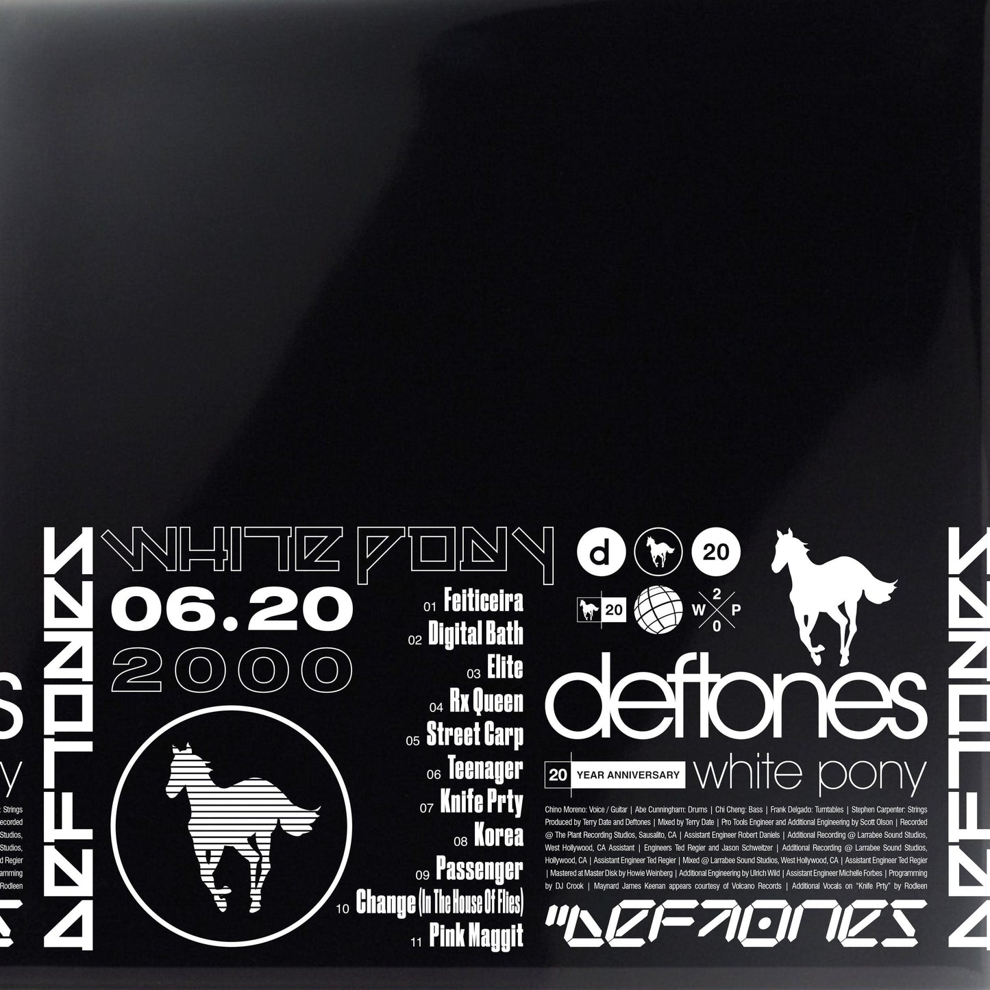 Deftones - White Pony: 20th Anniversary (Exclusive 4LP White Vinyl & Print) [VINYL]