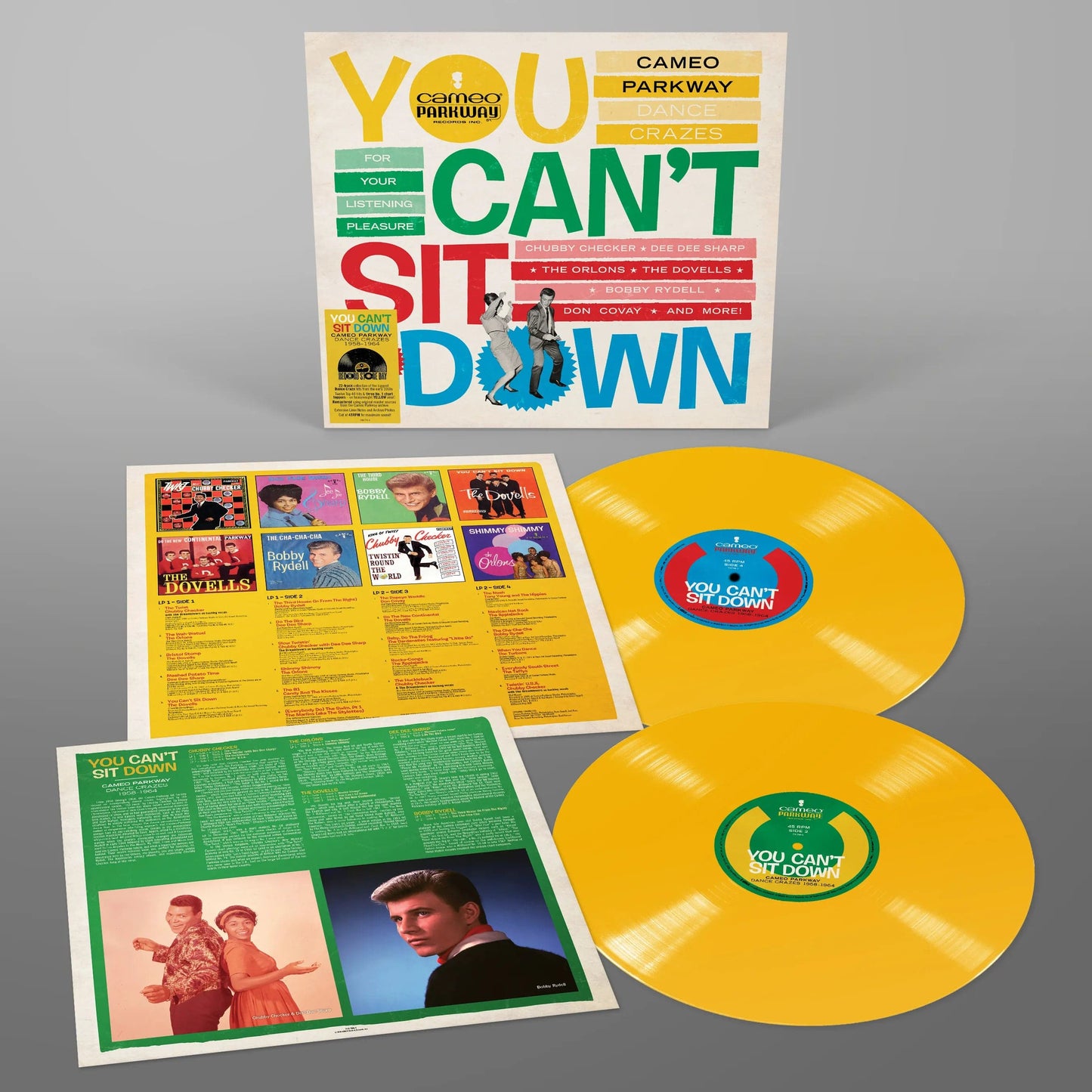 You Can't Sit Down: Cameo Parkway Dance Crazes (RSD 2021) - Various Artists [Colour Vinyl]