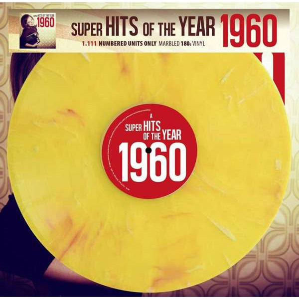 Super Hits of the Year 1960 - Various Artists [Colour Vinyl]