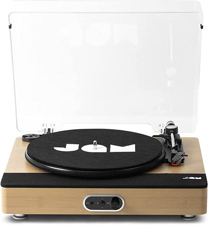 JAM The Sound Stream + Turntable - Bamboo [Tech & Turntables]