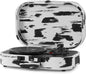 Crosley Discovery Black & White Portable Portable Turntable [Tech & Turntables]