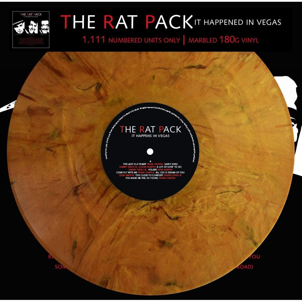 It Happened in Vegas: - The Rat Pack [Colour Vinyl]