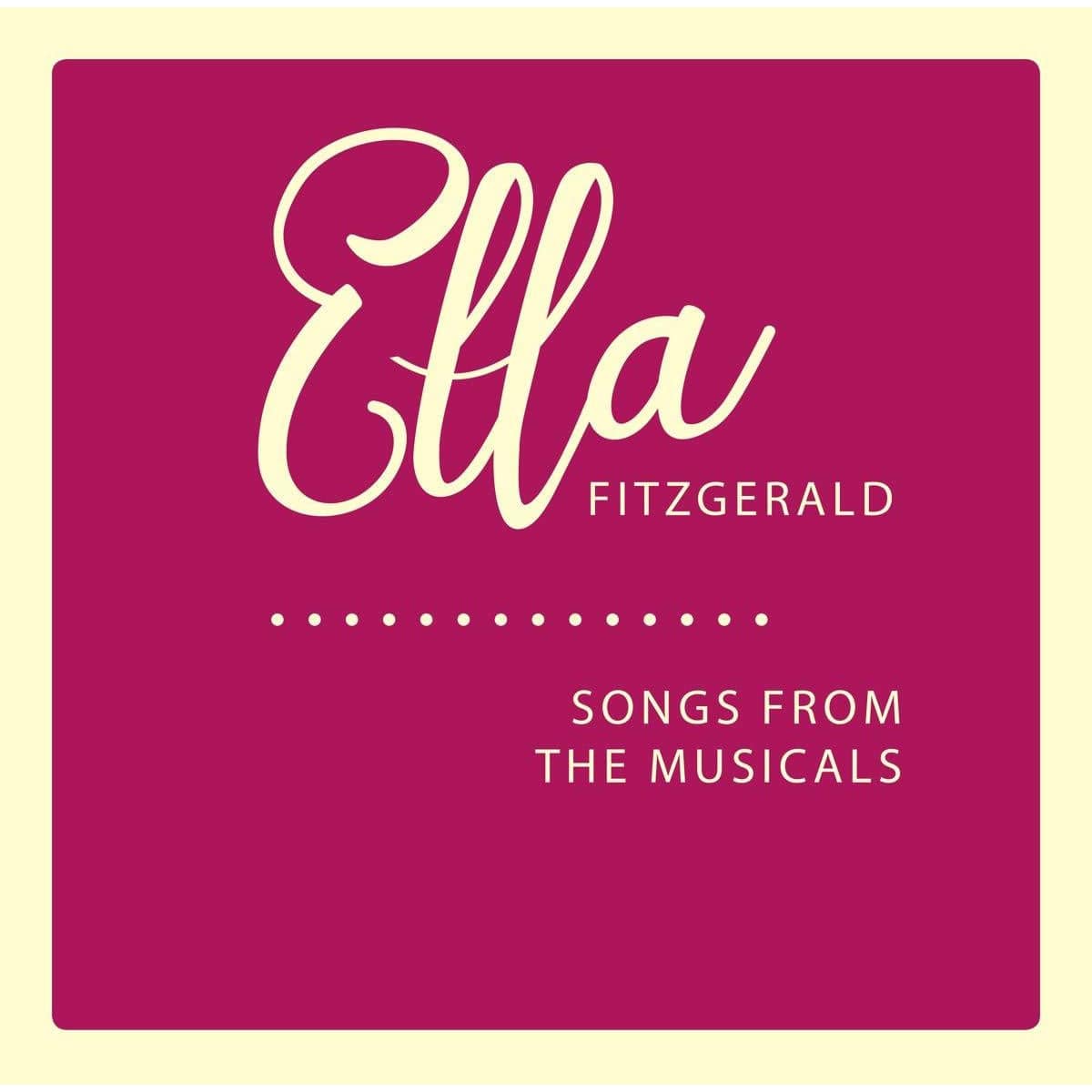 SONGS FROM MUSI/VINYL/ELLA FITZG [VINYL]