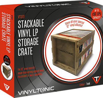 Vinyl Tonic Stackable Vinyl LP Storage Crate [Accessories]
