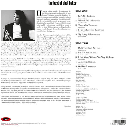 CHET BAKER - BEST OF [VINYL]
