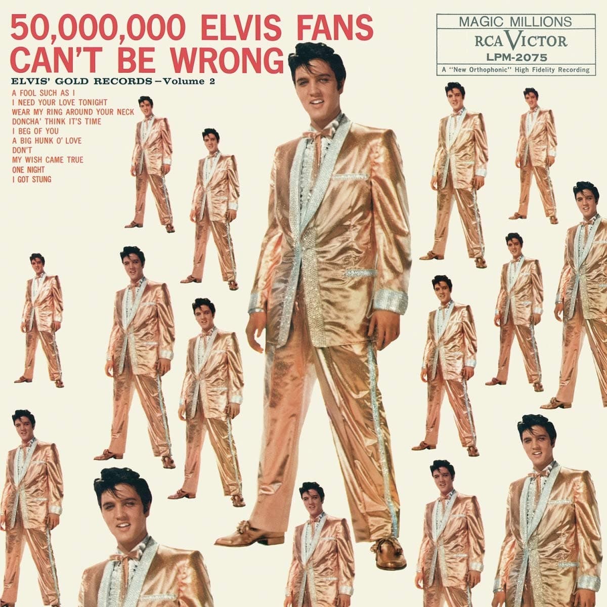50,000,000 Elvis Fans Can't Be Wrong: Elvis' Gold Records Volume 2 [VINYL]