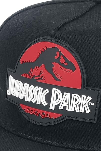 Jurassic Park Red logo Black Cap [Hat]