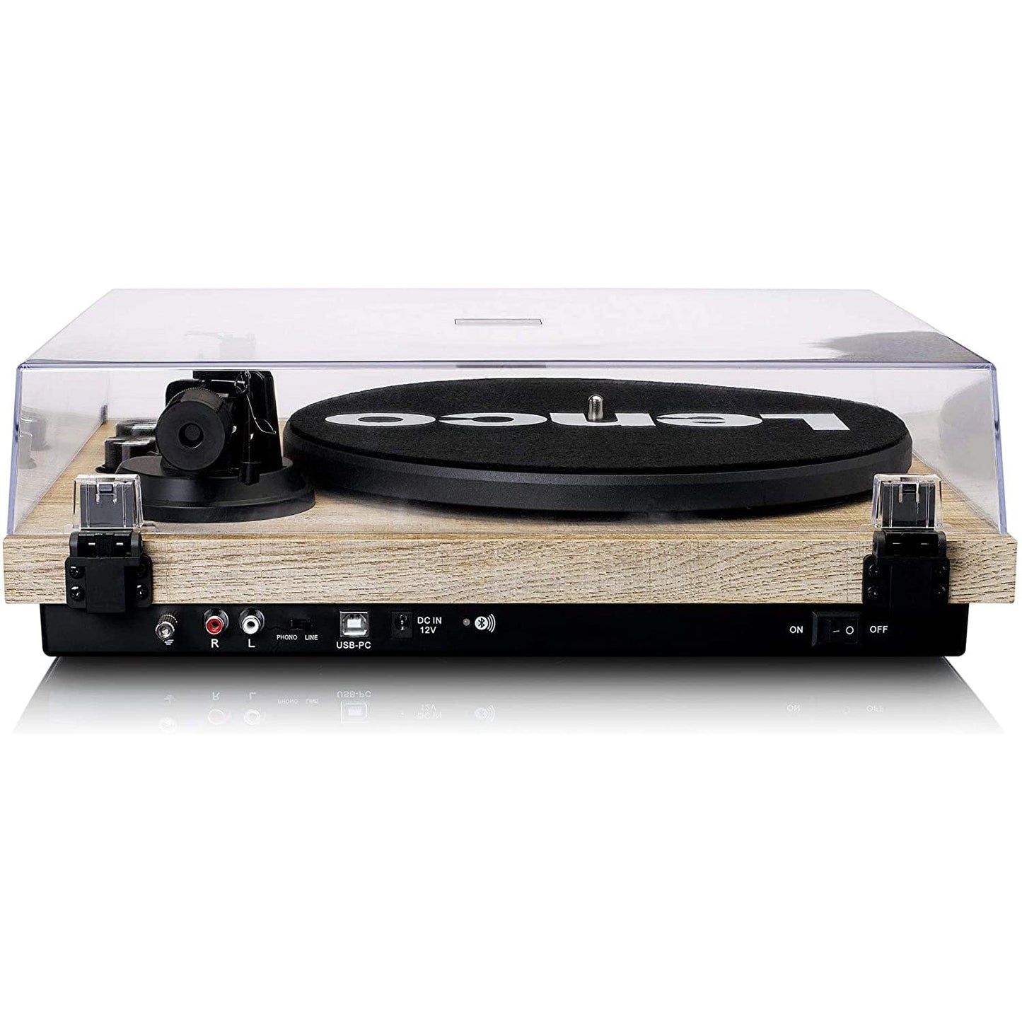Lenco LBT-188 - Bluetooth Turntable (Pine) [Tech & Turntables]