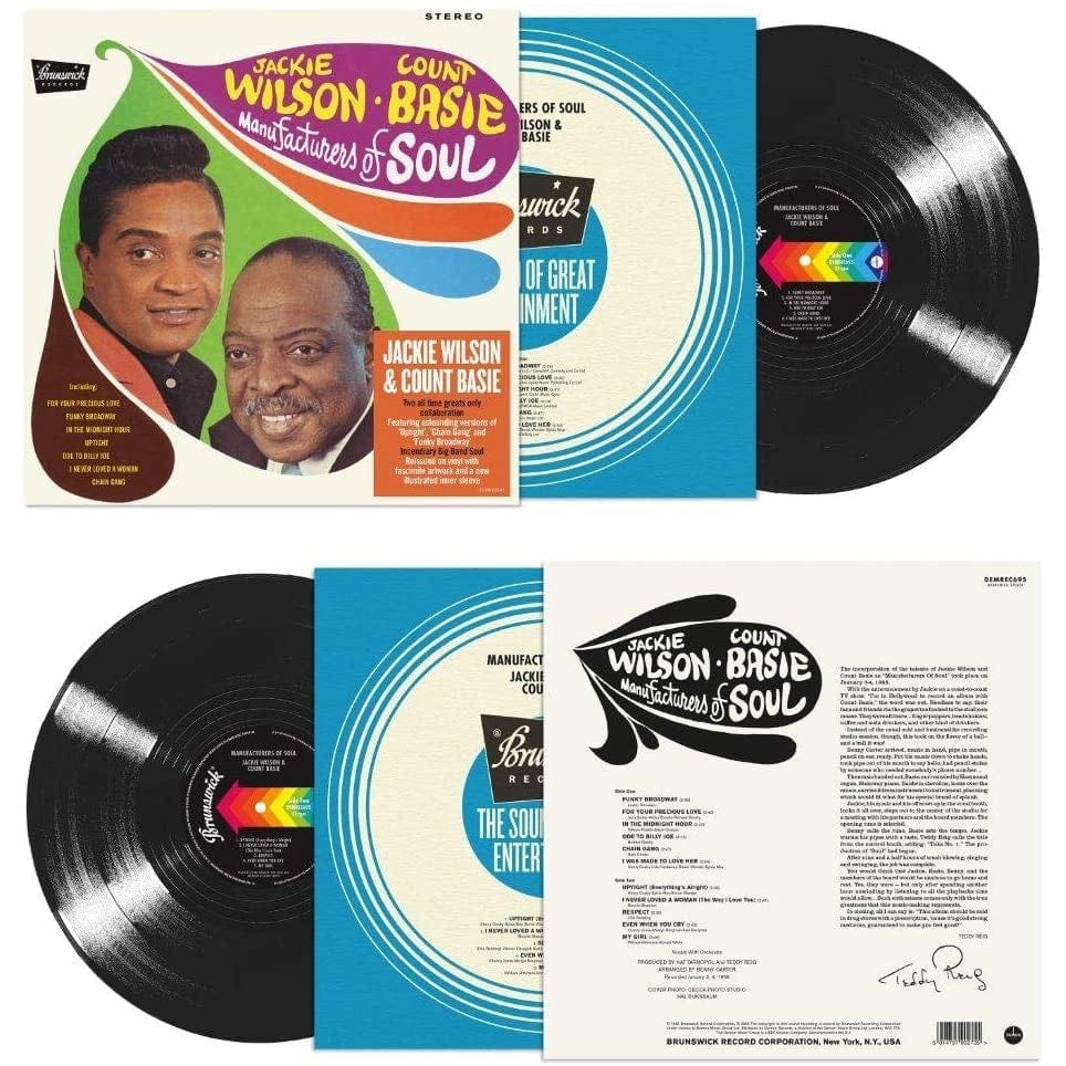Manufacturers of Soul:   - Jackie Wilson & Count Basie [VINYL]