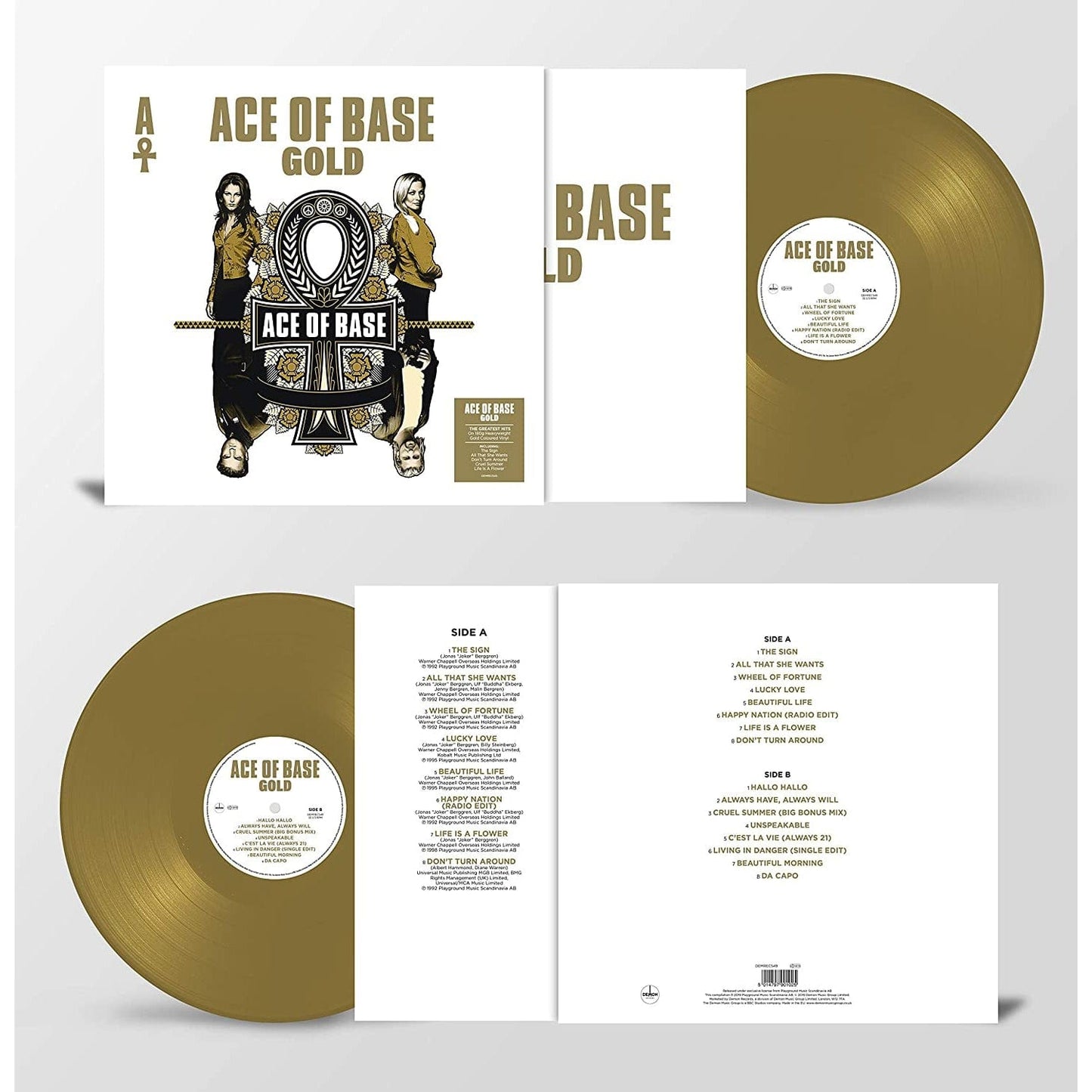 Gold - Ace Of Base [Colour Vinyl]