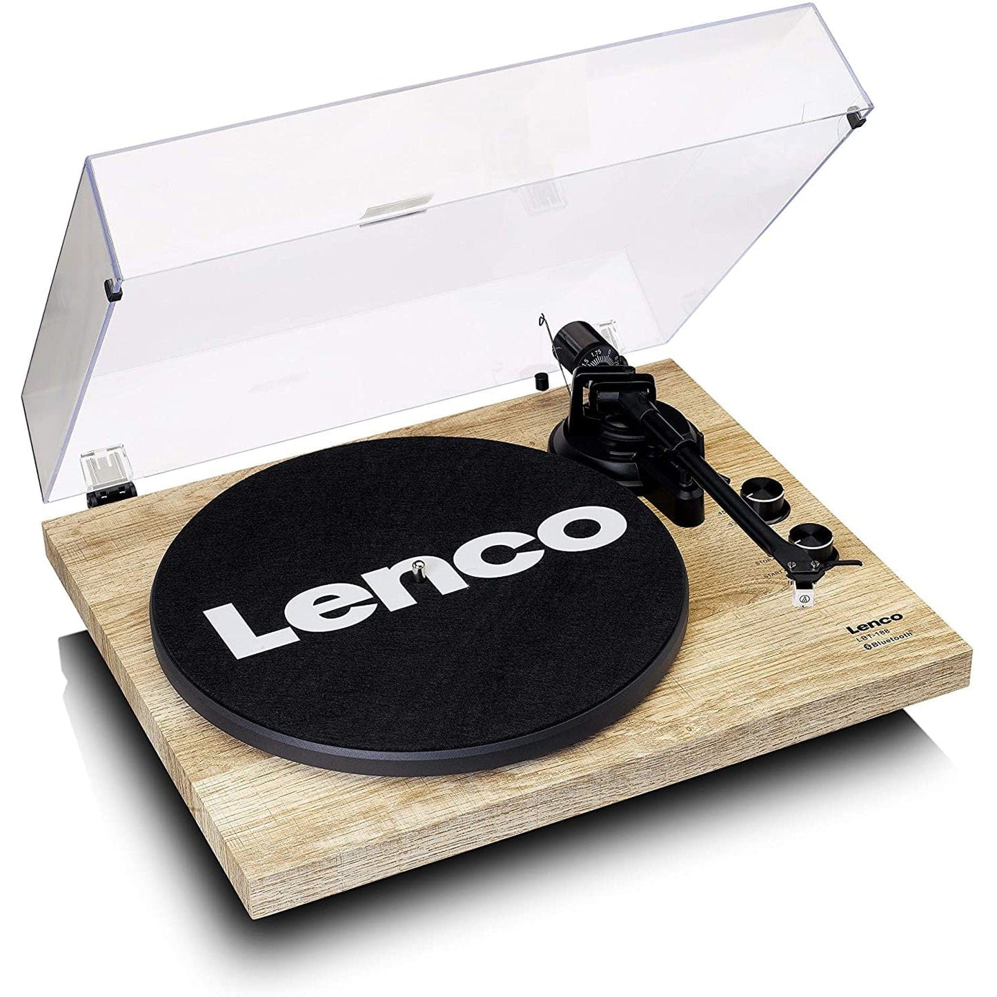Lenco LBT-188 - Bluetooth Turntable (Pine) [Tech & Turntables]