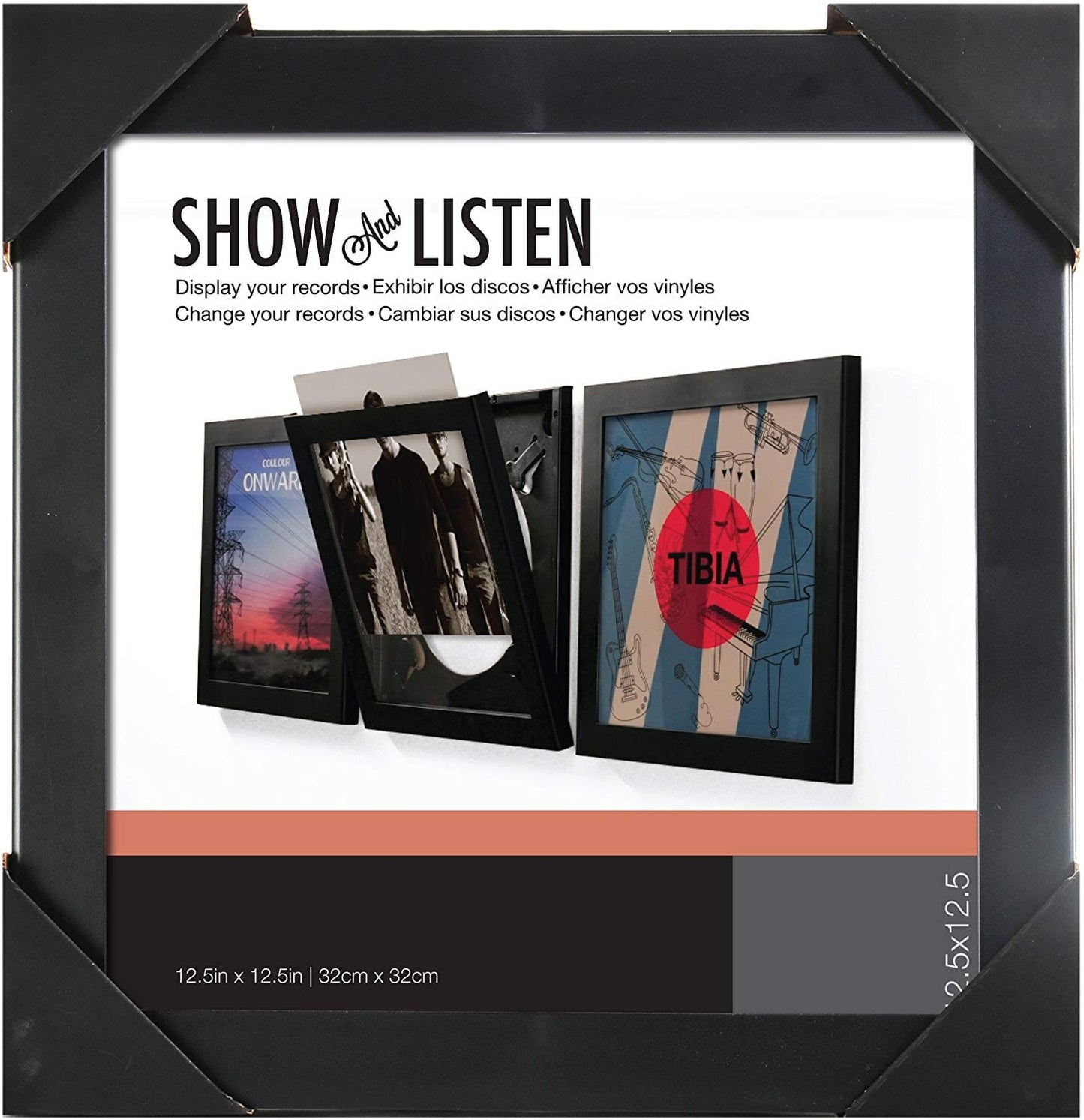 SHOW AND LISTEN LP FRAME BLACK [Accessories]