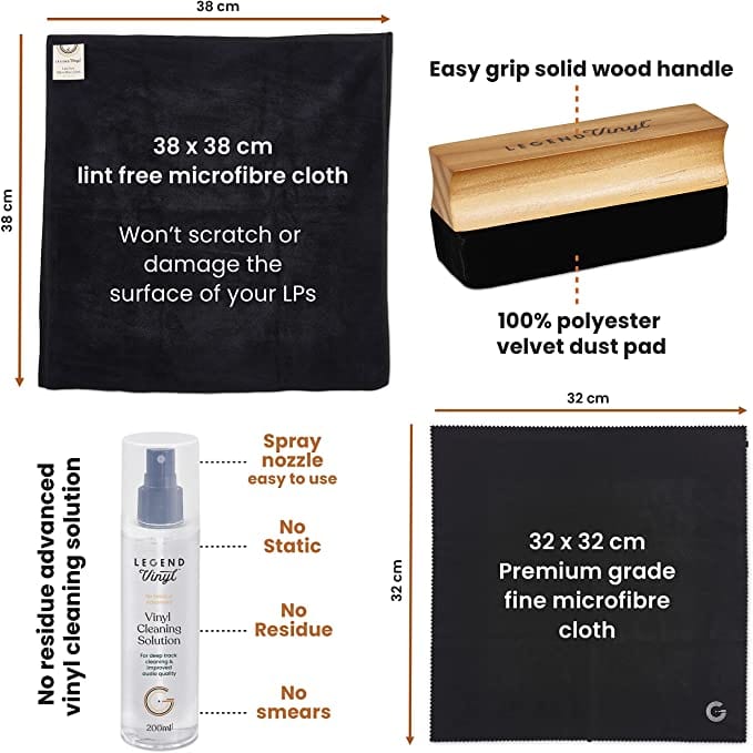 Legend Vinyl Complete Care Vinyl Cleaning Kit [Accessories]