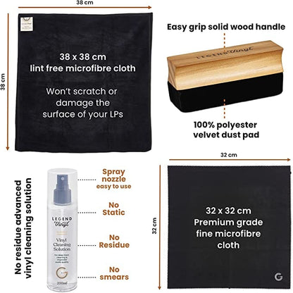 Legend Vinyl Complete Care Vinyl Cleaning Kit [Accessories]