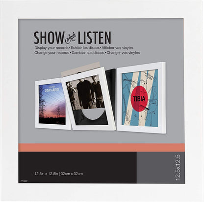 SHOW AND LISTEN LP FRAME - WHITE [Accessories]