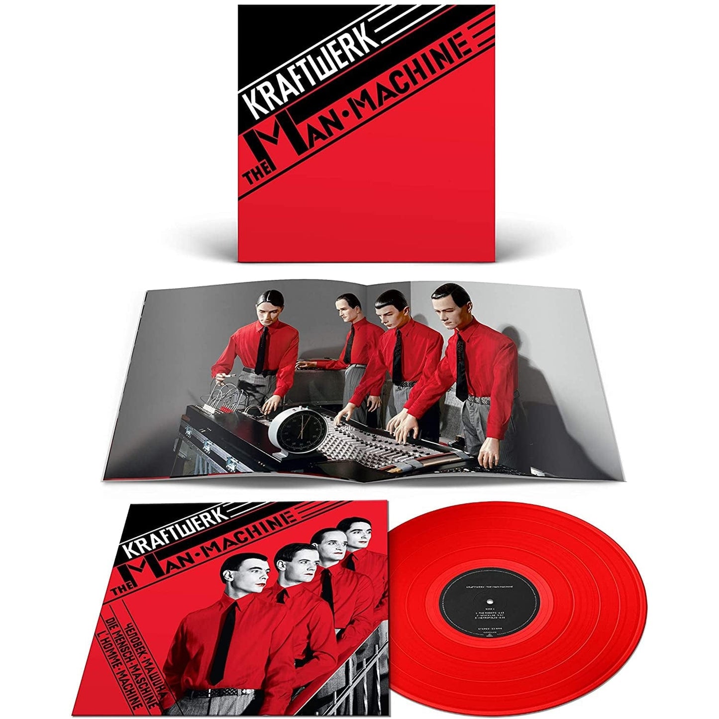 The Man-Machine - KRAFTWERK [Colour Vinyl]