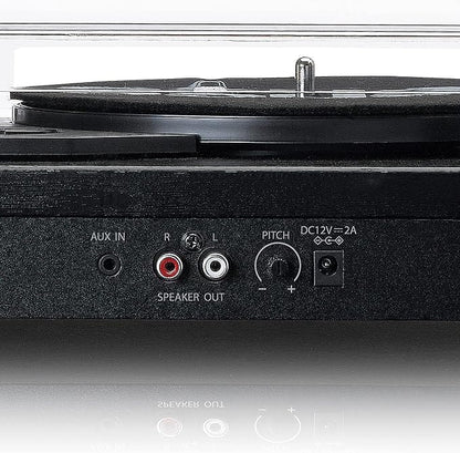 Lenco LS-101 Turntable and Hi-Fi Speakers - Black [Tech & Turntables]