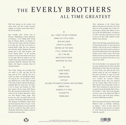 All-time Greatest - The Everly Brothers [Colour Vinyl]