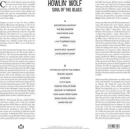Soul of the Blues: (Limited Edition) - Howlin' Wolf [Colour Vinyl]
