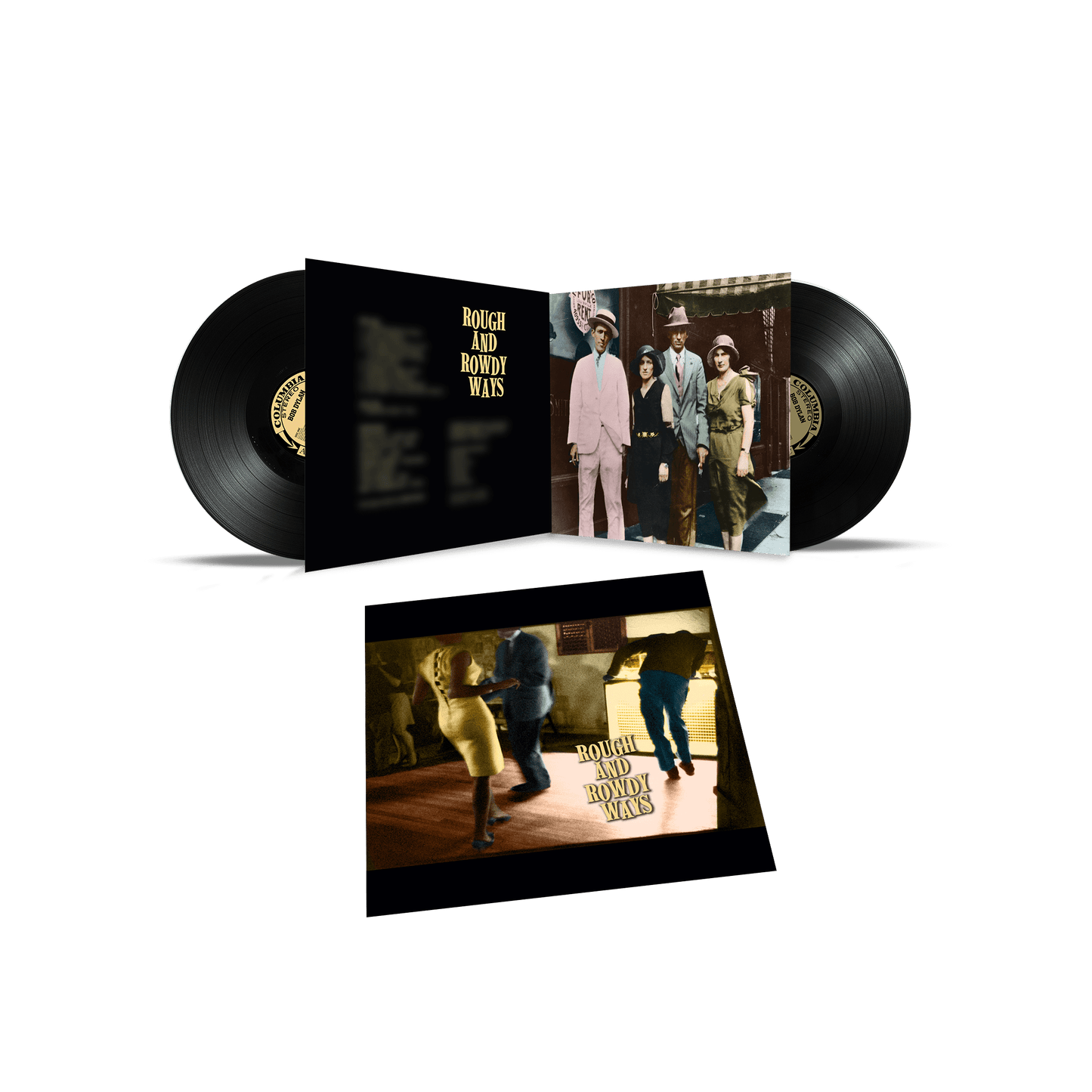 ROUGH AND ROWDY WAYS:- BOB DYLAN [VINYL]