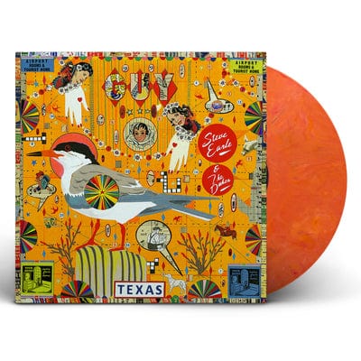 Guy: (Red/Orange Swirl Edition) - Steve Earle & The Dukes [Colour Vinyl]