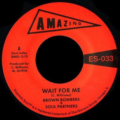 Wait for me/Just fun - Brown Bombers & Soul Partners [VINYL]
