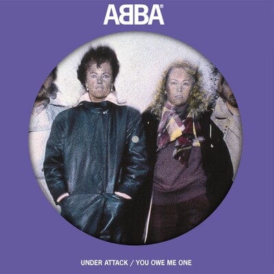 Under Attack/You Owe Me One (Picture Disc) - ABBA [7" Colour Vinyl]