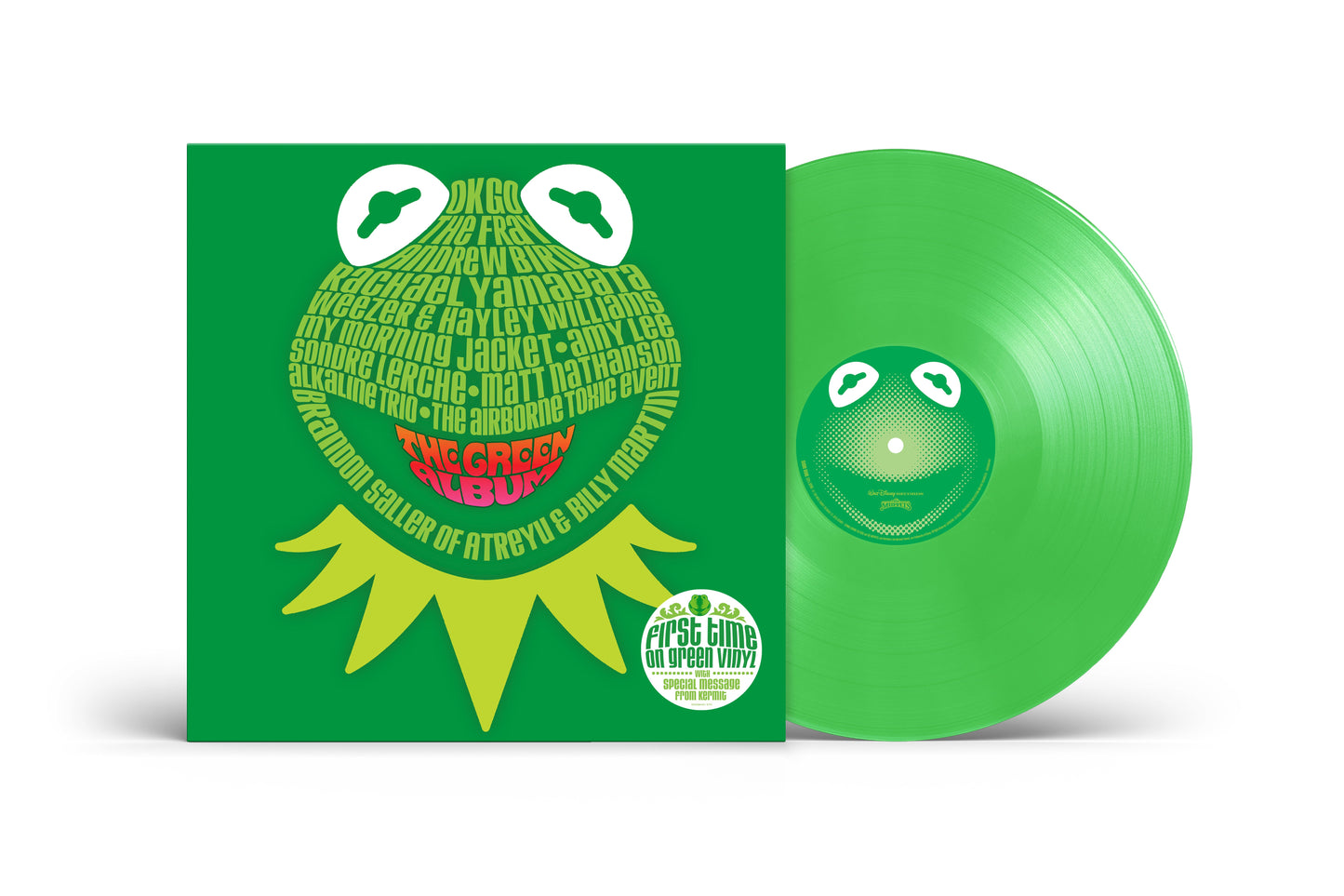 Muppets: The Green Album (70th Anniversary) - Various Artists [Colour Vinyl]