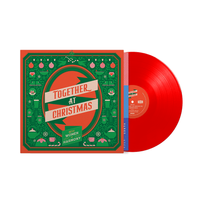 Irish Women In Harmony (Limited Edition Festive Red Vers.) - Together At Christmas [Colour Vinyl]