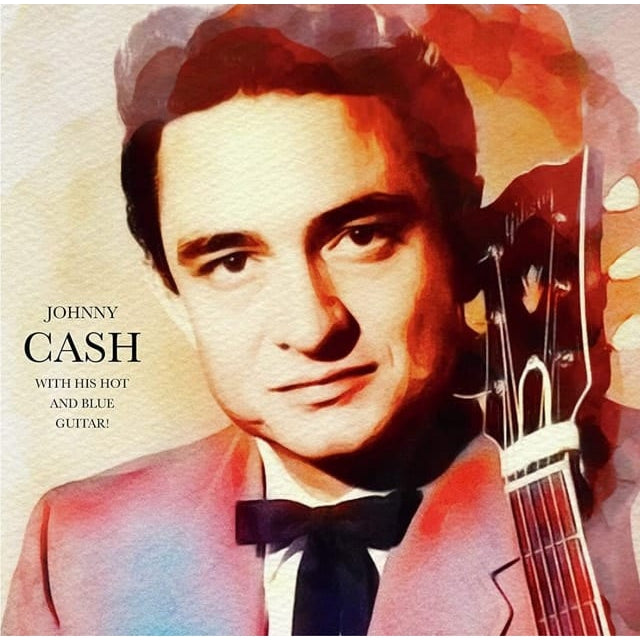 With His Blue Guitar: - Johnny Cash [Colour Vinyl]