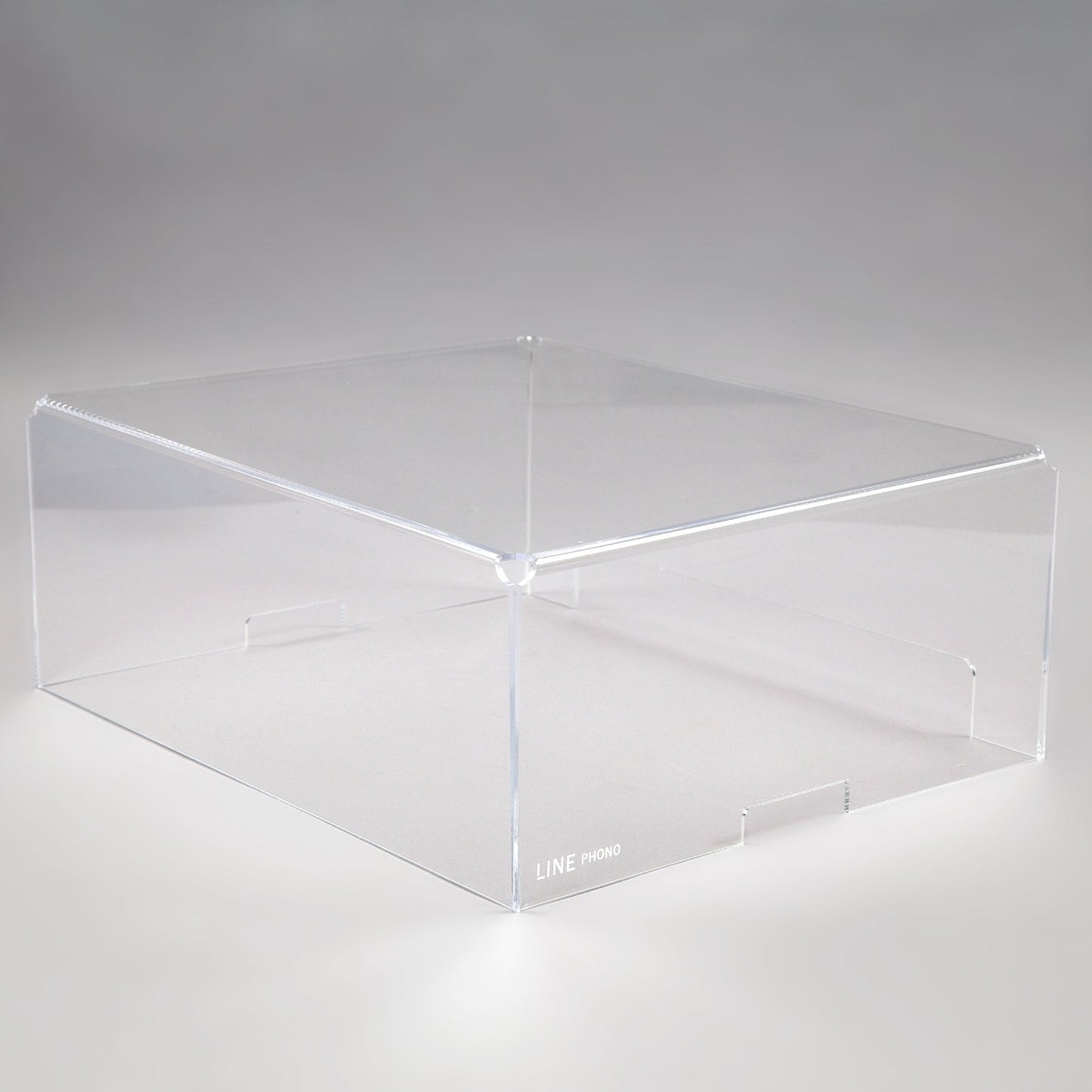 Line Phono: Universal Turntable Dust Cover (Fits Most Turntables, Clearaudio Concept, Pro-Ject RPM)