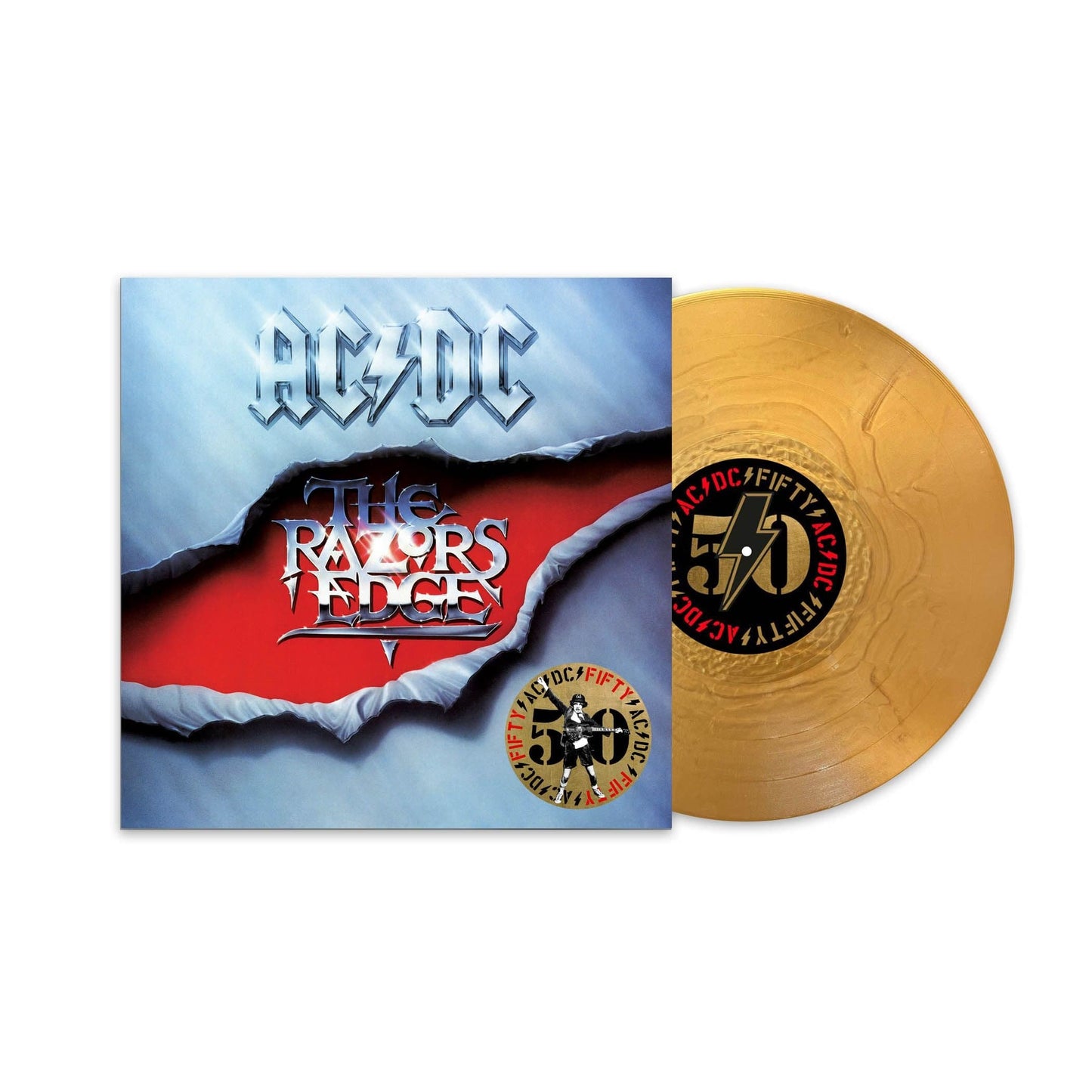 The Razors Edge (50th Anniversary Gold Edition) - AC/DC [Colour Vinyl]