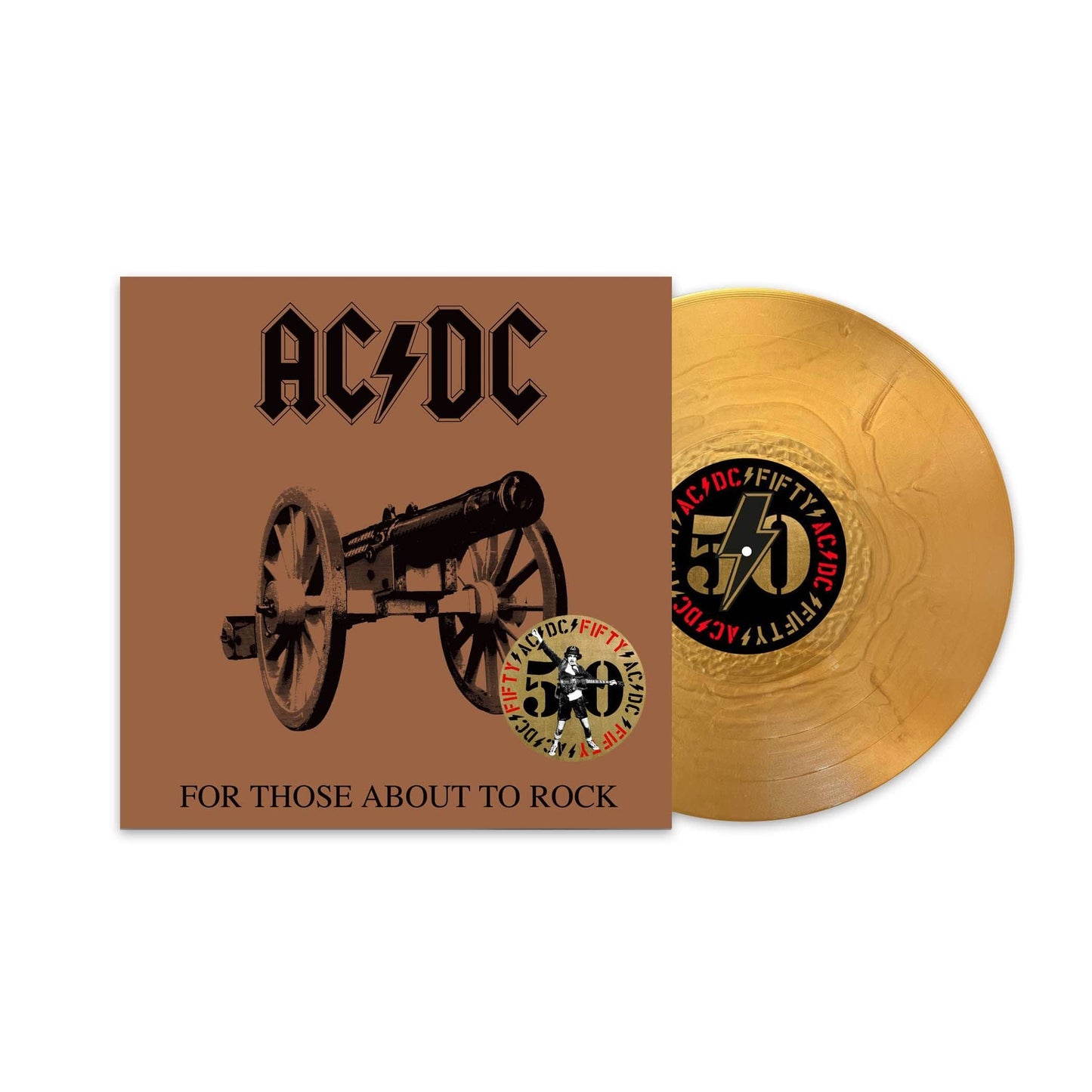 For Those About To Rock...We Salute You (50th Anniversary Gold Edition) - AC/DC [Colour Vinyl]
