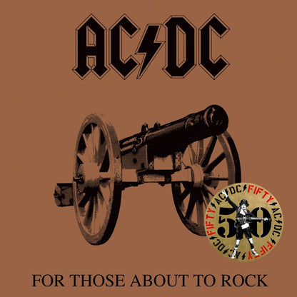 For Those About To Rock...We Salute You (50th Anniversary Gold Edition) - AC/DC [Colour Vinyl]