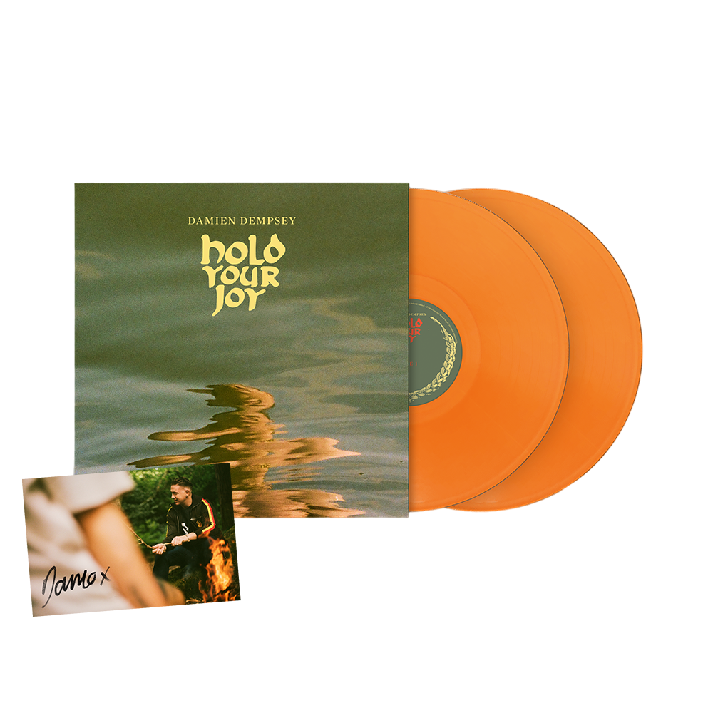Hold Your Joy (Deluxe Gatefold Double Orange LP Edition) - Damien Dempsey [Colour Vinyl]