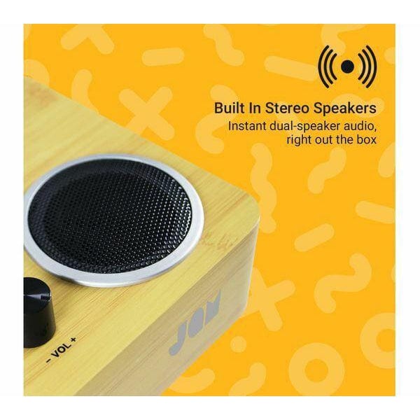 JAM Sound Plus - Turntable (Wood) [Tech & Turntables]