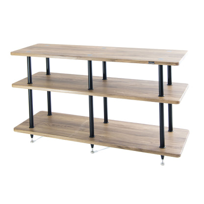 Solidsteel: VL-3 Turntable Shelf + Vinyl Record Storage - Walnut