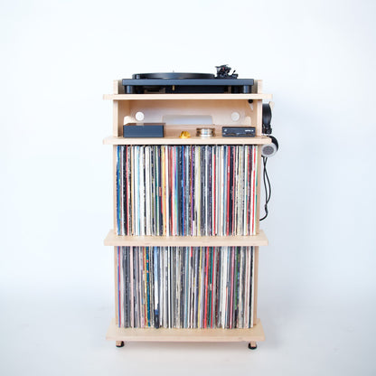 Line Phono: Turntable Stand + Vinyl Storage, Made In the USA