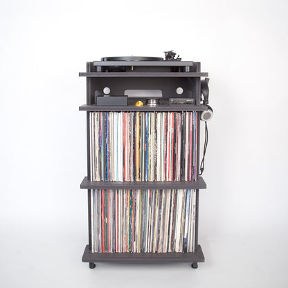 Line Phono: Turntable Stand + Vinyl Storage, Made In the USA